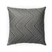 Chevland Black & White Outdoor Pillow by Kavka Designs