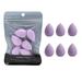 6 Pack/Set Makeup Sponge Dry And Sponge Puff Mini Beauty Make Up Tools for Foundation Powder Concealer and Eye Shadow Under Eyes Highlight Contour