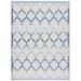 SAFAVIEH Cabana Burke Indoor/Outdoor Area Rug Grey/Blue 5 x 8