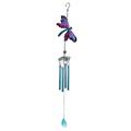 wendunide room decor Dragonflies Wind Chime Garden Metal Wind Bell Tube Hanging Ornament For Indoor Decoration Outdoor Suitable Wind Chimes