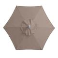 Winter Savings Clearance! Suokom Garden Umbrella Outdoor Stall Umbrella Beach Sun Umbrella Replacement Cloth