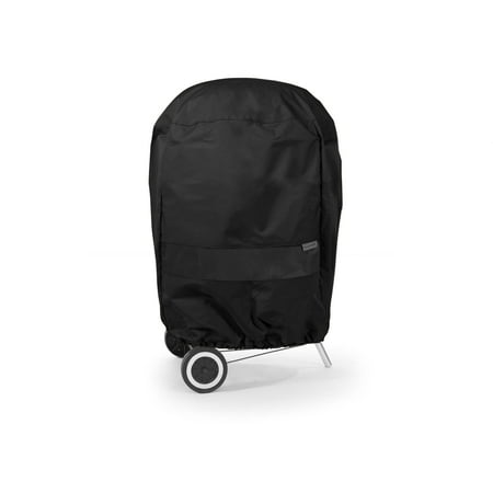 Covermates Charcoal Kettle Grill Cover - Weather Resistant Outdoor Cover Extra Large Water-Resistant Covers for Outside Smoker Elite 300D Polyester 29 DIAMETER x 34H Black