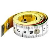 Plastic Tape Measure Button Tape Measure Double Sided Sewing Tape Measure Body Tape Measure 150cm Easy to Use Sewing Tape Measure for Dressmaker Fabric Home