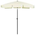 Carevas Beach Umbrella Sand Yellow 70.9 x47.2