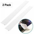 2Pack Kitchen Silicone Stove Counter Gap Cover with Heat Resistant Wide & Long Gap Filler Used for Protect Gap Filler Sealing Spills in Kitchen Counter Stovetops
