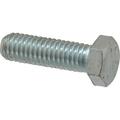 Made in North America 3/8-16 UNC 1-1/4 Length Under Head Hex Head Cap Screw Fully Threaded Grade 5 Steel Zinc-Plated Finish 9/16 Hex