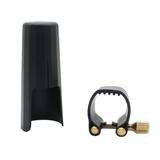 Leather Ligature Fastener with Cap for Clarinet Bakelite Mouthpiece Durable
