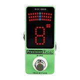 Ammoon M-VAVE Tuner Pedal LED Display with True Bypass for Chromatic Guitar Bass