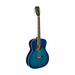 JN Guitars Thin Body Acoustic Auditorium Guitar - Blueburst - BES-A TBB