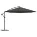 vidaXL Cantilever Umbrella Tilting Parasol Outdoor Umbrella Patio Sunshade