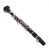 Clarinet Bakelite 17 Key Bâ™­ Flat Soprano Nickel Plating Exquisite with Cleaning Cloth Gloves 10 Reeds Screwdriver Woodwind Instruments