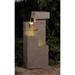 Sand Stone Cascade Tires Outdoor-Indoor Lighted Fountain