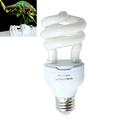 UVB Reptile Light Energy Saving Lamps UVB Bulb Spiral Compact 13 W UVB 5.0/10.0 Reptile Heat Lamp Light Bulb Fit for Rainforest Type Reptile/Snake/Lizard/Insect/Turtle/Tortoise