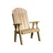 Creekvine Designs FC24ADCVD Treated Pine Curveback Patio Chair