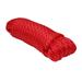Extreme Max 3008.0139 Solid Braid MFP Utility Rope - 5/8 x 50 Red