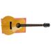 Silvetone 600EN Orchestra Body Electric Acoustic Guitar with Fishman? Clearwave60 preamp w/ Built In Tuner Natural Finish