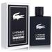 Lacoste L homme Intense by Lacoste Eau De Toilette Cologne Spray 3.3 oz For Men