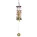 Chinese Traditional Retro Bronze Yard Garden Outdoor Living Wind Chimes Wind Chime Pendant Metal Long Pipe Hole Coin Bell