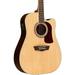 Washburn Heritage 20 Series HD20SCE Acoustic-Electric Dreadnought Guitar Natural