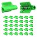 Yuedong 30 Pack Plastic Plant Clips Greenhouse Clips for Greenhouse Hoops Garden Support Frames Planting Tunnels Plant Support Garden Stakes For Fixing Plant Covers Greenhouse Plastic Sheets