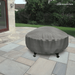 Patio Round Outdoor Fire Pit Cover - Outdoor Patio Fire Pit Washable - Heavy Duty Furniture 36 Inch Barstool Chair Cover