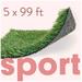 ALLGREEN Sport 5 x 99 FT Artificial Grass for Pet Sports Agility Indoor/Outdoor Area Rug
