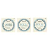 D Addario Ukulele Strings 3-Pack Fluorcarbon EJ99T Uke Tenor Pro-arte carbon