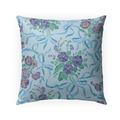 Linnea Blue Outdoor Pillow by Kavka Designs