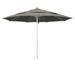 California Umbrella Venture 11 Silver Market Umbrella in Taupe