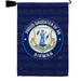 Air Force Proud Daughter Airman Garden Flag Set National Guard 13 X18.5 Double-Sided Yard Banner