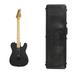 Schecter PT Electric Guitar in Black with Schecter Hard Shell Carrying Case