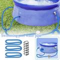 Floleo Clearance Replacement Hose For Above Ground PoolsAccessory Pool Pump Replacement Hose 3PC