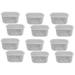 univen 12 pack of replacement charcoal water filters fits cuisnart dcc-rwf