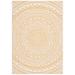 SAFAVIEH Outdoor CY8734-56012 Courtyard Ivory / Gold Rug