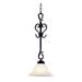 Elk Home 10-Inch Wide Buckingham Pendant Traditional Matte Black