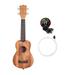 Kala KA-15S Satin Mahogany Soprano Ukulele with Tuner and Strings