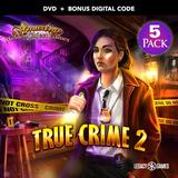 Amazing Hidden Object Games: True Crime Vol. 2 - 5 Game Pack PC DVD with Digital Download Codes