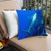 Ahgly Company Animals Shark Outdoor Throw Pillow 18 inch by 18 inch