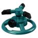 Dtydtpe Lawn Sprinkler Automatic Garden Water Sprinklers Lawn Irrigation Rotation 360Â° 25 Foot Hose Heavy Duty Yard Sprinkler Oscillating Metal Fabric Garden Hose Sprinkler Covers Sprinkler Head