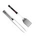 Grillight LED Flashlight Handle Spatula and Tongs 2 Piece Outdoor Grill Gift Set