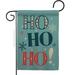Ornament Collection 13 x 18.5 in. Ho Garden Flag with Winter Wonderland Double-Sided Decorative Vertical Flags House Decoration Banner Yard Gift