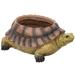 Sunnydaze Teddy the Tortoise Indoor/Outdoor Polyresin Planter - 11