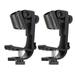 Kqacd 2Pcs Adjustable Clip On Drum Edge Shock Mount Microphone Mic Clamp Holder