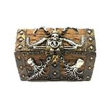 Pirate s Treasure Chest Small Jewelry Trinket Keepsake Box