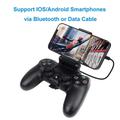 Phone Clip Mount forPS4 Controller Remote Play Adjustable Mobile Android/iOS Smartphones Gaming Clamp Holder Stand Grip Bracket Compatible with Dualshock 4/PS4 Slim/PS4 Pro Controller Black (2 Pack