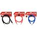 3 Rockville 6 1/4 TRS to 1/4 TRS Cable 100% Copper (3 Colors)