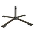 Sun Umbrella Base Beach Stand White/Black Adjustable Foldable Metal Folding Tripod Multi Size Outdoor Sunshade Anchor