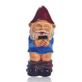 1111Fourone Funny Gnomes Garden Decorations Garden Gnomes Outdoor Fairy Garden Miniatures Accessories Outdoor Garden Sculpture Statues Figurines Lawn Ornaments Garden Decor for Outside Yard Art