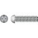 Hillman 90203 Machine Screws Combination Zinc Plated 8-32 x 2 Box