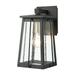 Elk Home 7-Inch Wide Outdoor Kirkdale Wall Sconce Matte Black